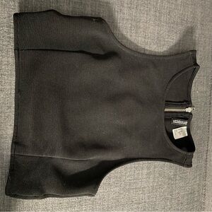 H&M Black Ribbed Tank Top